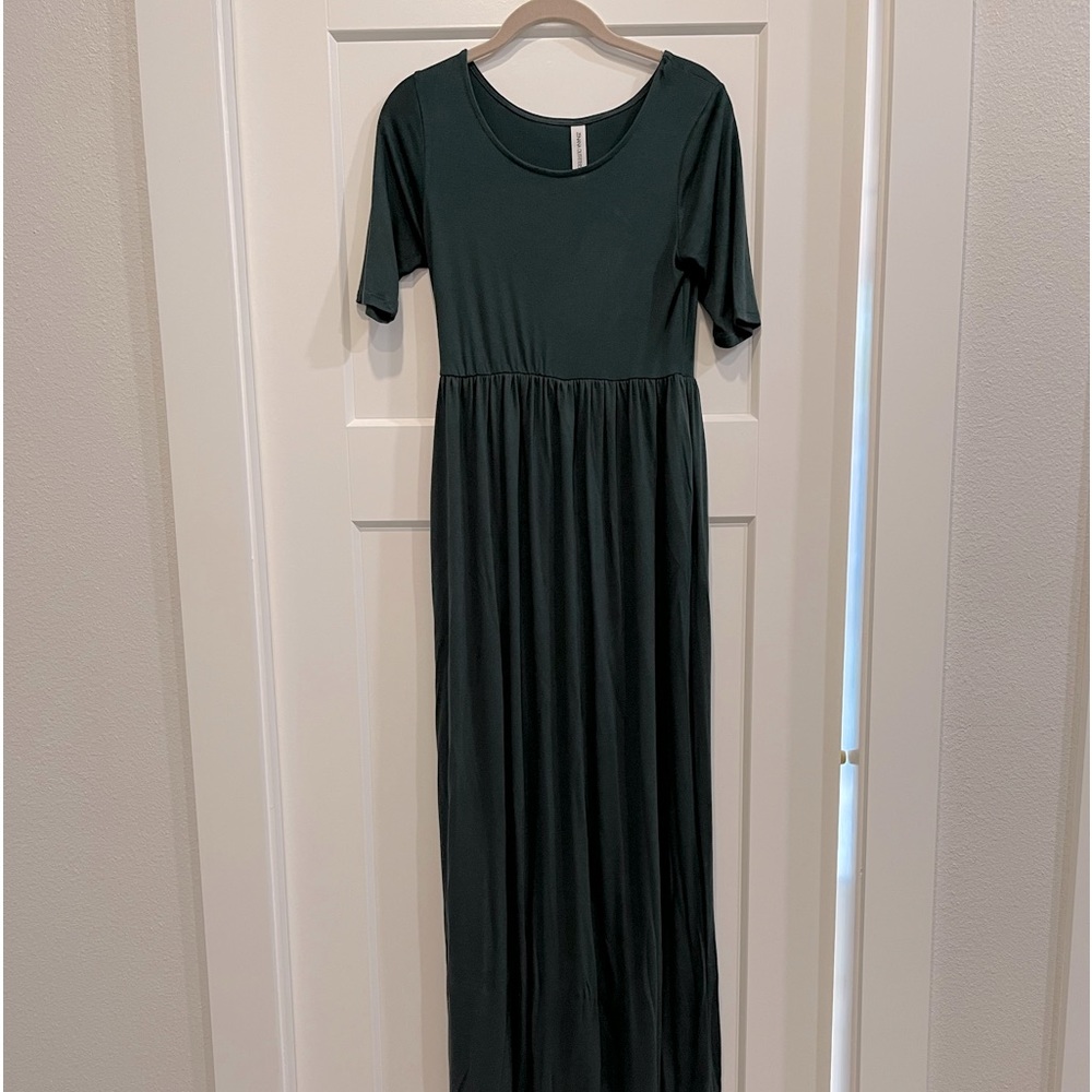 Beautiful Green Maxi Dress